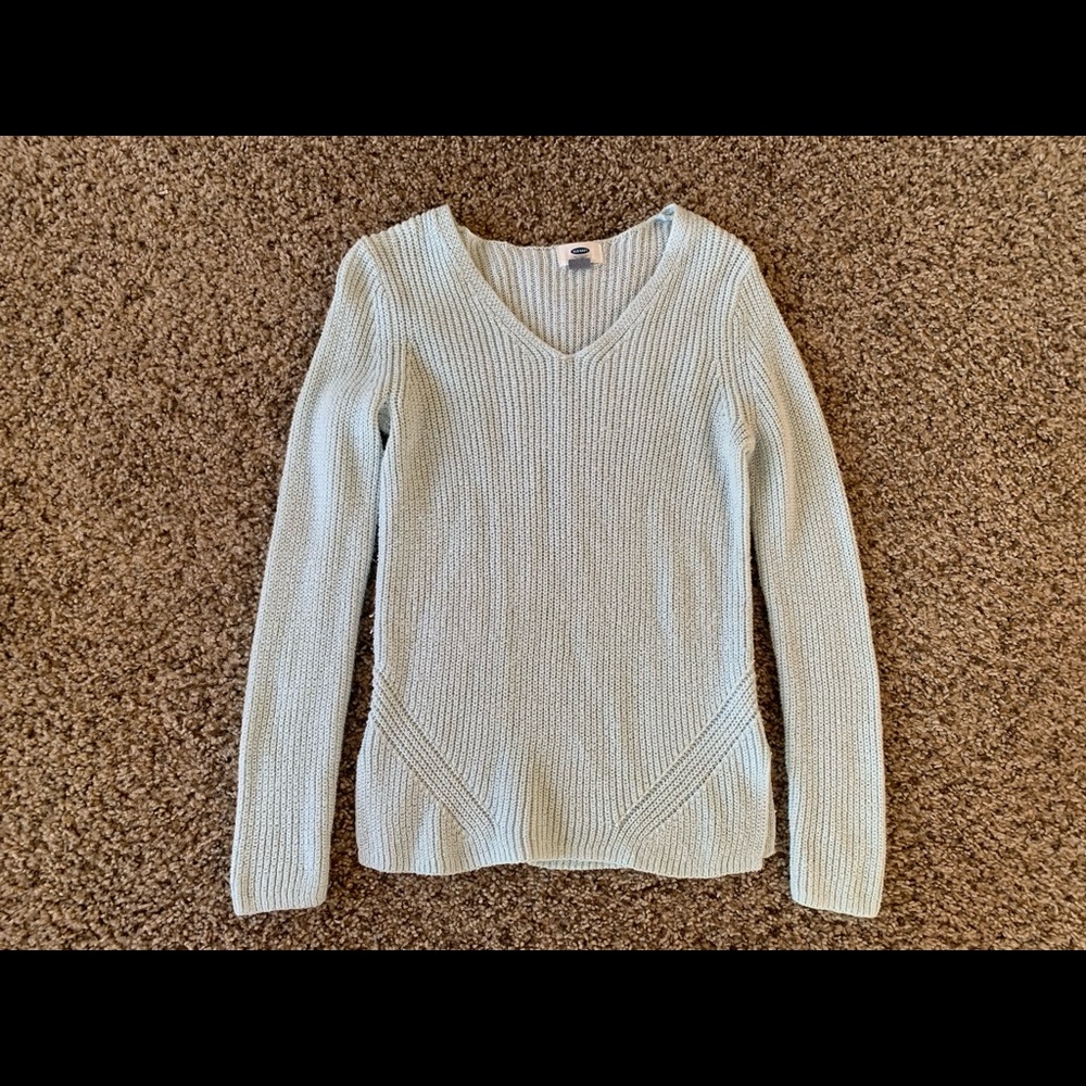 Light blue old navy sweater